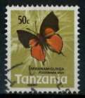 Tanzania 1973-78 Sg#164, 50C Butterfly Definitive Used #F3764