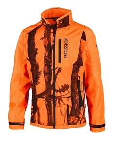Outdoorjacke Jagdjacke Percussion Softrack, wasserdicht, orange/ghostcamo, Gr. S - Picture 1 of 1