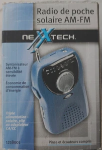 NexxTech AM/FM Pocket Radio 1200800, Brand New - Picture 1 of 2