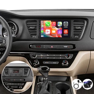4+64G Android 13 Carplay Car Stereo Radio For Kia Carnival Sedona 2015-2020 Cam - Image 1 of 4
