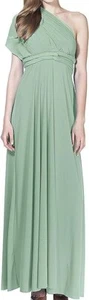 Transformer Evening Long Prom Dress Multi-Way Wrap Convertible Floor Length - Picture 1 of 6