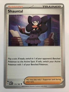 Pokémon TCG Paradox Rift Shauntal 174/182 NM - Picture 1 of 2