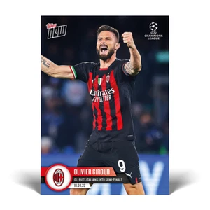 Topps NOW UCL 22/23 - Card 098 - Olivier Giroud - AC Mailand - Bild 1 von 2