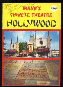 '74 Mann's Chinese Theatre Hollywood Grauman's Souvenir Book Movie Palace Photos - Picture 1 of 1