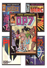 Marvel New Universe VF/NM Comics DP7|Justice|Mark Hazzard Merc|Star Brand|Pitt