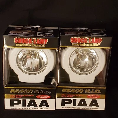 PIAA RS400 HID Xenon H.I.D long range driving fog lights Shock Lamp 8004 kit - Image 1 of 4