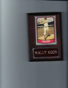WALLY MOON PLAQUE BASEBALL ST LOUIS CARDINALS MLB   C - Picture 1 of 1