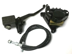 Main brake cylinder with caliper brake hose fits MZ ETZ150 ETZ250 ETZ251 - Picture 1 of 2