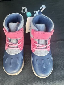 Carters Toddler Girls Sneaker Boot sz 10 - Picture 1 of 3