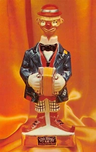 Ezra Brooks The Clown Bourbon Whiskey Vtg Advertising Postcard - Picture 1 of 2
