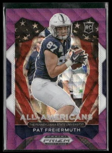 Pat Freiermuth 2021 Panini Prizm Draft Picks Collegiate #184 Purple Wave PENN ST - Bild 1 von 2