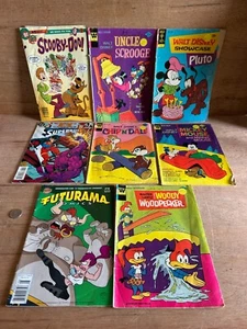 Comic Book Lot Disney Mickey Mouse Chip N Dale Scrooge Pluto Woody Wood Pecker - Picture 1 of 24