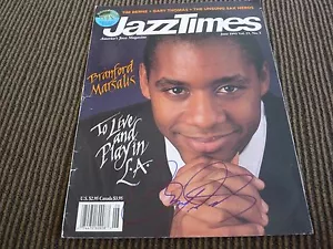 Branford Marsalis Signed Autograph Jazz Times Magazine Cover Photo Guarantee - Picture 1 of 2