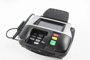 Verifone MX860 LED Option Credit Card Terminal M094-409-01-R W/O AC Adapter - Picture 1 of 3