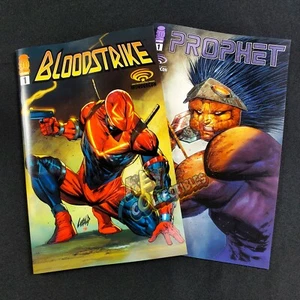 2022 Wondercon PROPHET and BLOODSTRIKE #1 Liefeld Exclusive Variant SET - Picture 1 of 1