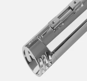 1Pc End Cap Only for Sharkroad 4.0" Slip On Mufflers for Harley Replacing Chrome - Bild 1 von 1