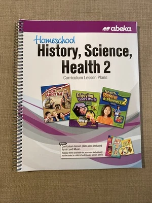 Abeka History, Science, Health 2 Curriculum Lesson Plans - Image 1 of 4