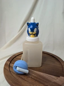 Vintage Rubbermaid 8 Unzen Saftflasche mit Sonic Good To Grow Topper - Bild 1 von 7