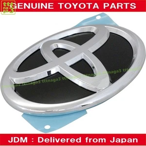 Toyota Back Emblem for Land Cruiser Prado 75447-60030 OEM Genuin JDM 7544760030 - Picture 1 of 3