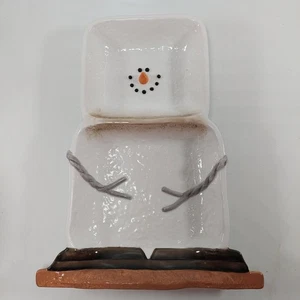 The Original Smores Snack Tray Snowman Midwest Cannon Falls - Picture 1 of 7