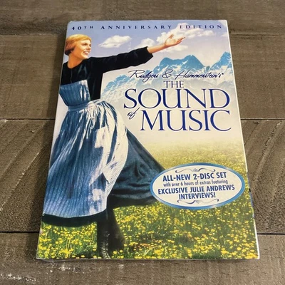 The Sound of Music (DVD, 2005, 2-Disc Set 40th Anniversary Ed) W/SLIP COVER NEW! - Image 1 of 4