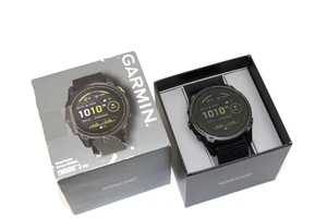 Garmin - Enduro 3 Solar GPS Smartwatch 51mm - Carbon Gray DLC titanium - Picture 1 of 7