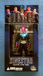 SINESTRO 6 INCH FIGURE JUSTICE LEAGUE SERIES 1 DC DIRECT  DC COMICS - Picture 1 of 2