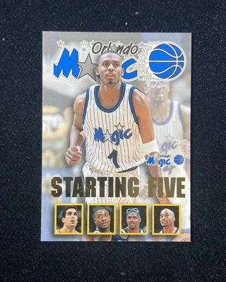 1996-97 Fleer Skybox NBA Hoops Starting Five #19 Anfernee Hardaway 19 de 29 jks - Imagem 1 de 4