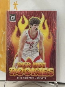Reed Sheppard Donruss Optic Red Hot Rookies Red International Asia #3 RC - Picture 1 of 2