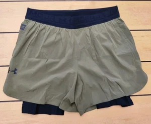Under Armour Men's XL UA Vanish Elite 2-in-1 Shorts Green 1378604 390 - Picture 1 of 9