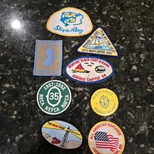 NAFCA Patch Lot Family Camper Association Lot 7 Rhode Island Nj Pin Newport MD ME - Bild 1 von 9