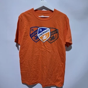 MLS FC Cincinnati Orange Fußball T-Shirt Gr. M - Bild 1 von 2