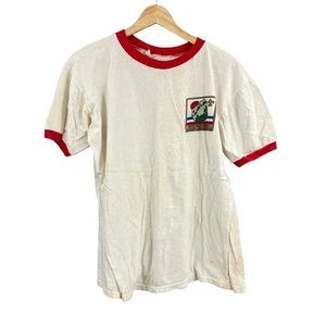 Vintage 1973 National Scout Jamboree T-Shirt Red Ringer Tee Mens Small/Medium - Picture 1 of 6