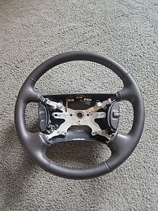 ✅️✴️2001-04 Dodge Dakota Durango Leather Steering Wheel w Cruise & Volume OEM - Picture 1 of 5
