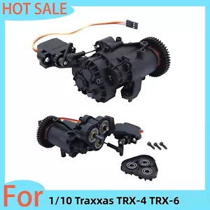 For 1/10 Traxxas TRX-4 TRX-6 RC 2 Speed Transmission Gearbox w/ Servo Gears Sets - Imagen 1 de 9