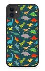 Dinosaurs Rubber Phone Case Dinosaur All Sorts Various Types Of Dinos Kids BF82
