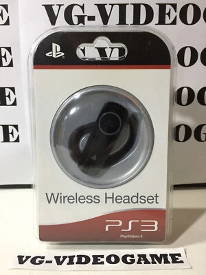WIRELESS HEADSET, SONY ORIGINALI, PLAYSTATION 3, NUOVO - Immagine 1 di 4