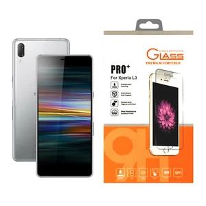 For Sony Xperia L3 Tempered Glass Phone Screen Protector - Picture 1 of 3