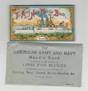 Libro de agujas de colección The American Army & Navy libro de agujas paquete original nuevo en stock - Imagen 1 de 1