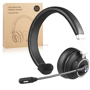 BH-M91 Auriculares Inalámbricos Bluetooth con Botón de Silencio de Micrófono 24 Horas Tiempo de Trabajo - Imagen 1 de 12