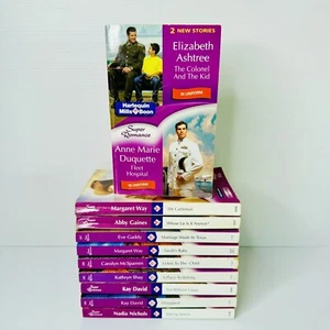 Harlequin Mills & Boon Superromance 11x Bulk Book Lot Vintage Romance Novels - Picture 1 of 9