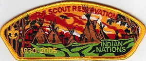 Indian Nations Council CSP SA-30, 75th Anniv. Hale Scout Reservation (2005) Mint - Picture 1 of 1