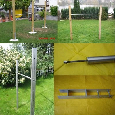 Turnreck, Edelstahl, Turnstange,  Reckstange, V2A - Bild 1 von 2