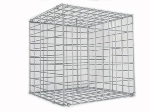 Gabionenkorb 50x50x50cm Gabionen Mauer Staingabionen Steinkorb Drahtkorb 5x10cm - Bild 1 von 4