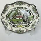 Johnson Brothers THE FRIENDLY VILLAGE 12" Bless This House Platter Thanksgiving