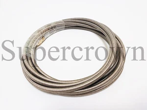 Hochdruck Flexibler Edelstahl Mesh Surround Schmierschlauch Bijur 6 mm x 238" Showa - Bild 1 von 6