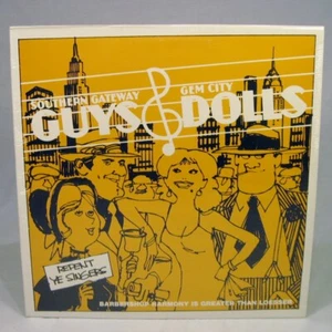 Guys & Dolls Soundtrack LP Schallplatte Bühne Southern Gateway Chorus Barbershop Ohio - Bild 1 von 9