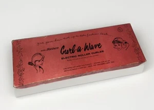 Vtg 1950s Northern Curl a Wave Electric Roller Curler Complete Set Curling Iron - Picture 1 of 2