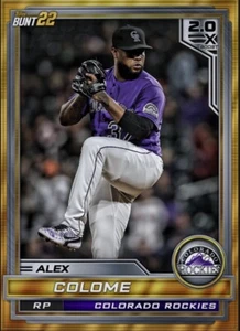 [DIGITAL CARD] Topps Bunt - Alex Colome - 2022 Base Series 2 - Tier 5 Gold - Picture 1 of 1