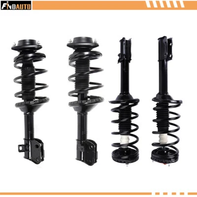 F+R (4) For 1998-2002 Subaru Forester Complete Struts Coil Springs w/ mounts - Image 1 of 4
